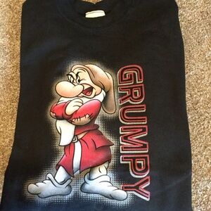 New Disney store grumpy sweatshirt